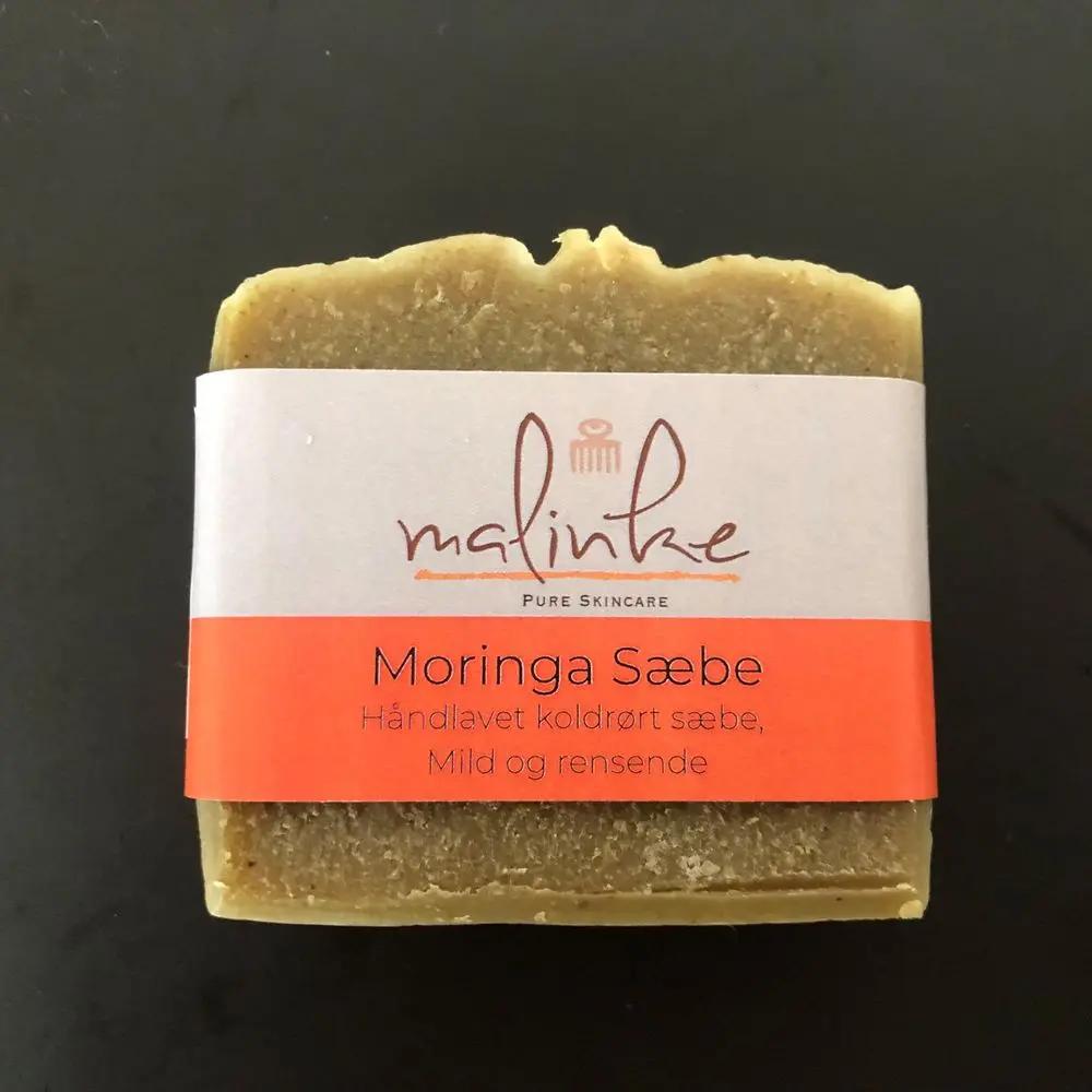 Håndlavet økologisk moringa sæbe